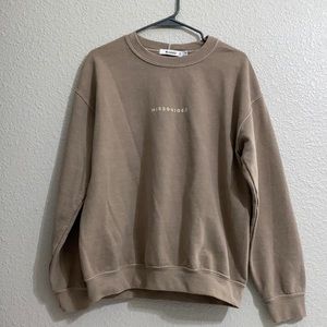 missguided crewneck